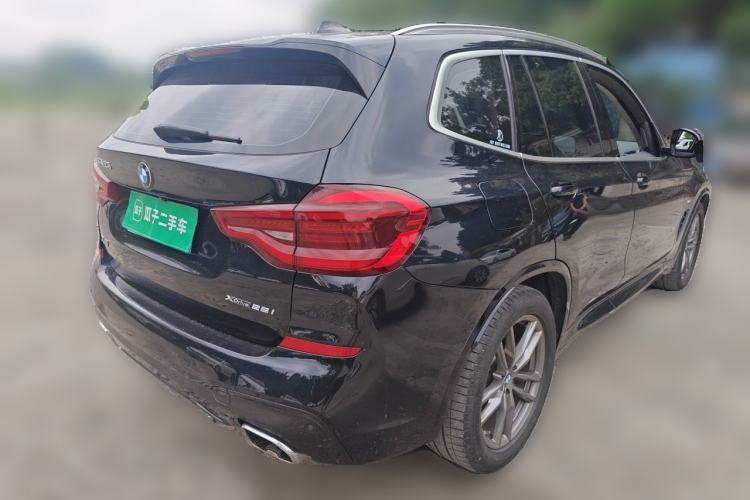 Used BMW X3 2021 xDrive28i M Sport Package Rear Right 45 Deg