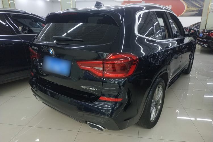 Used BMW X3 2021 xDrive25i M Sport Package Rear Right 45 Deg
