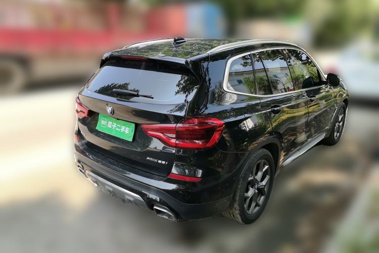 Used BMW X3 2021 Facelift xDrive28i Luxury Package Rear Right 45 Deg