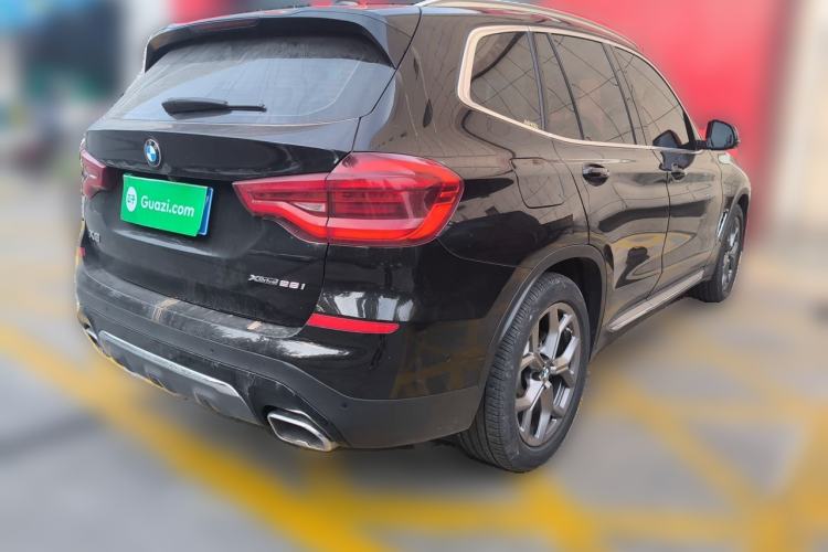 Used BMW X3 2021 xDrive28i Luxury Package Rear Right 45 Deg