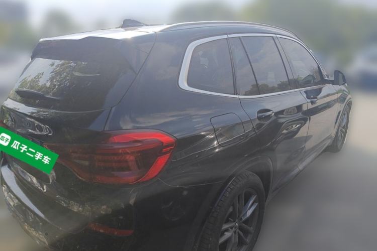 Used BMW X3 2021 xDrive25i M Sport Package Rear Right 45 Deg