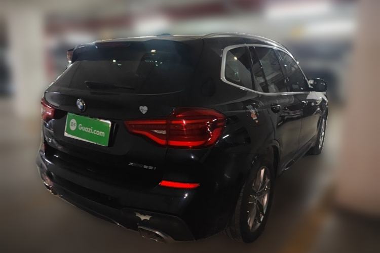 Used BMW X3 2021 xDrive25i M Sport Package Rear Right 45 Deg