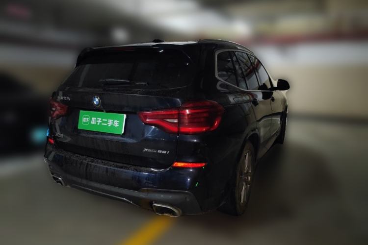 Used BMW X3 2021 xDrive28i M Sport Package Rear Right 45 Deg