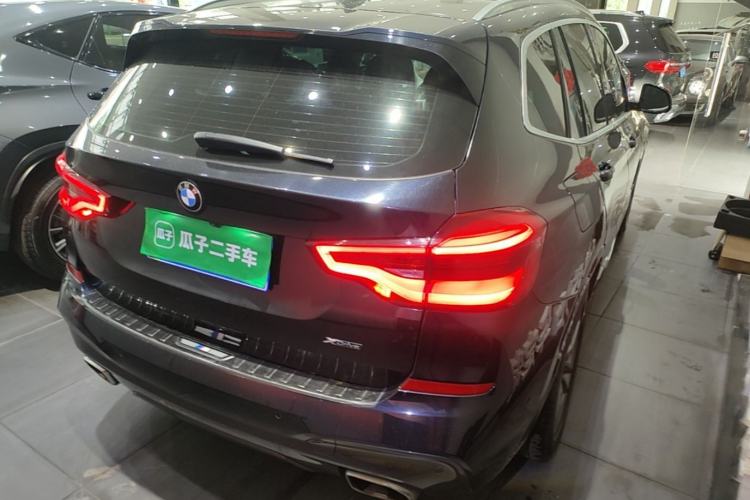 Used BMW X3 2021 xDrive28i M Sport Package Rear Right 45 Deg