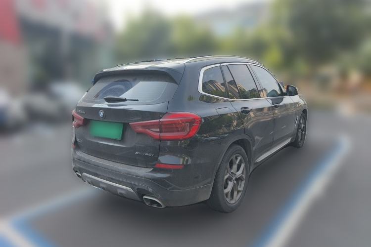 Used BMW X3 2021 xDrive28i Luxury Package Rear Right 45 Deg
