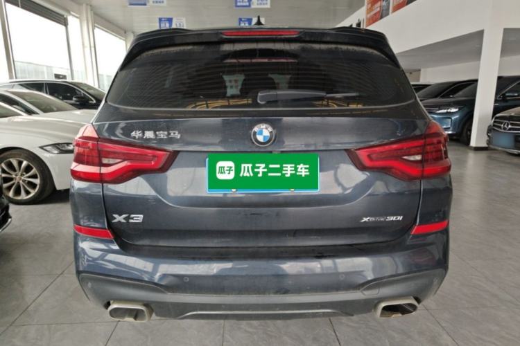 Used BMW X3 2021 xDrive30i Luxury Model with M Sport Package Rear