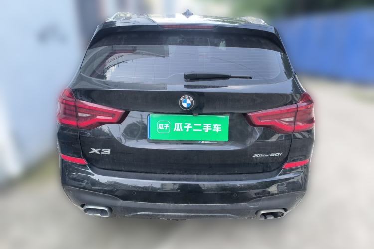 Used BMW X3 2021 xDrive30i Luxury Model with M Sport Package Rear