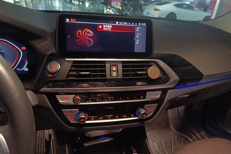 Used BMW X3 2021 Restyled xDrive25i M Sport Package Audio And AC Panel