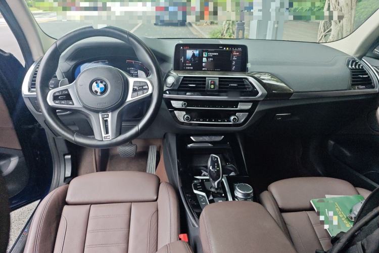 Used BMW X3 2021 xDrive30i Luxury Model with M Sport Package Center Console