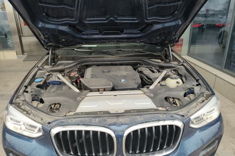 Used BMW X3 2021 xDrive30i Luxury Model with M Sport Package Engine Bay