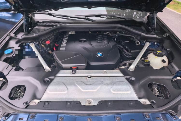 Used BMW X3 2021 xDrive30i Luxury Model with M Sport Package Engine Bay