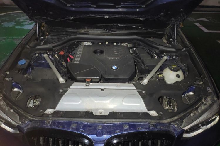 Used BMW X3 2021 xDrive30i Luxury Model with M Sport Package Engine Bay
