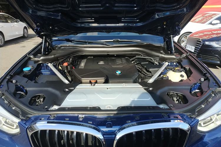 Used BMW X3 2021 xDrive30i Luxury Model with M Sport Package Engine Bay