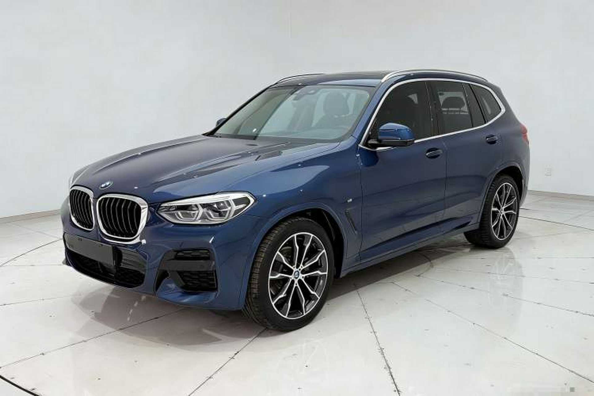 Used BMW X3 2021 xDrive30i Luxury Model with M Sport Package Front Left 45 Deg