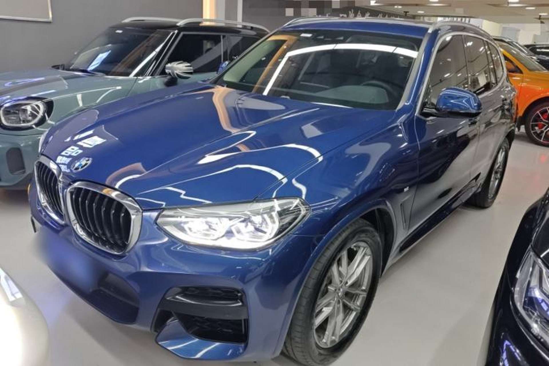 Used BMW X3 2021 xDrive25i M Sport Package Front Left 45 Deg