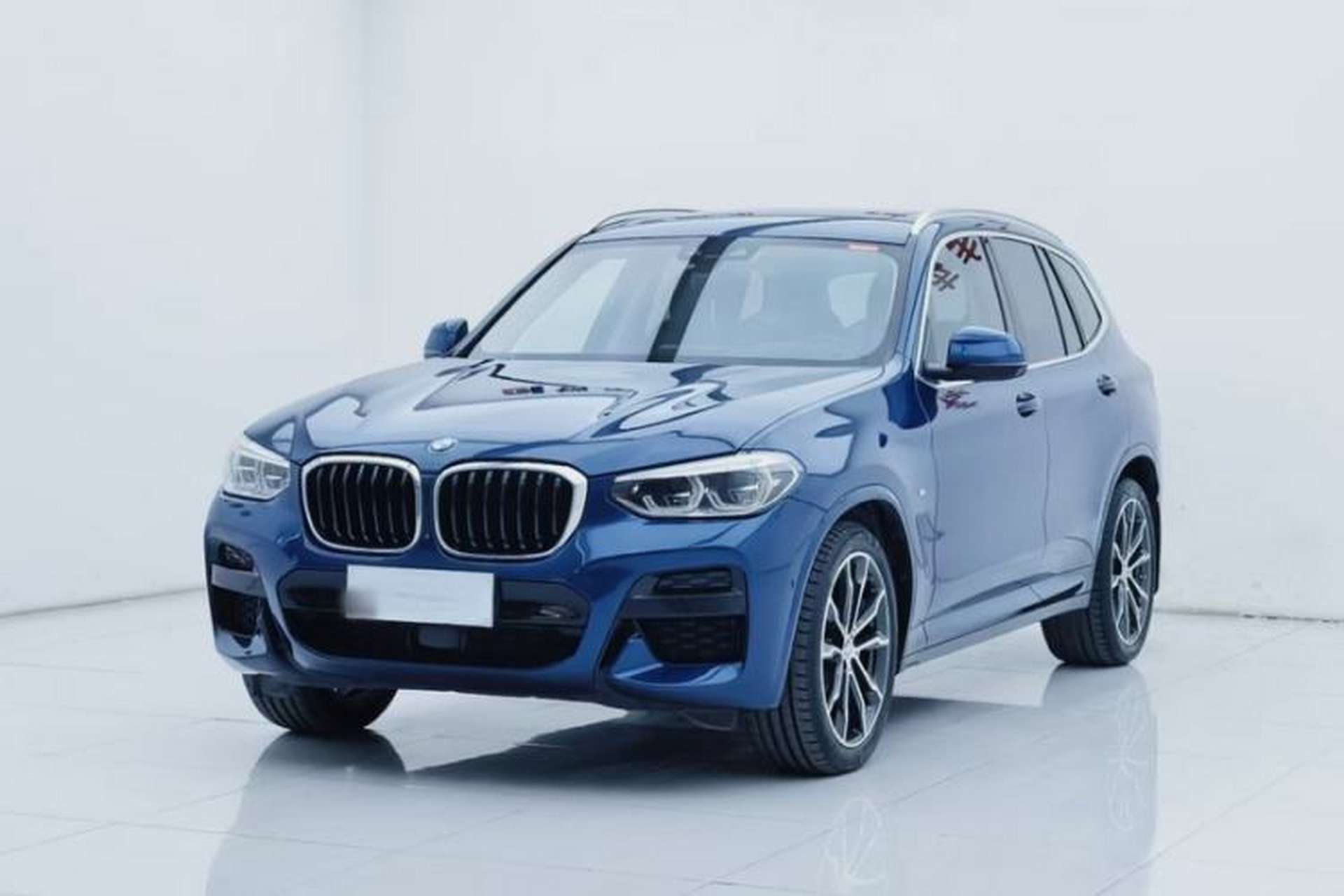 Used BMW X3 2021 xDrive30i Luxury Model with M Sport Package Front Left 45 Deg