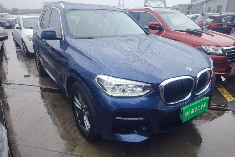 Used BMW X3 2021 xDrive28i M Sport Package Front Right 45 Deg