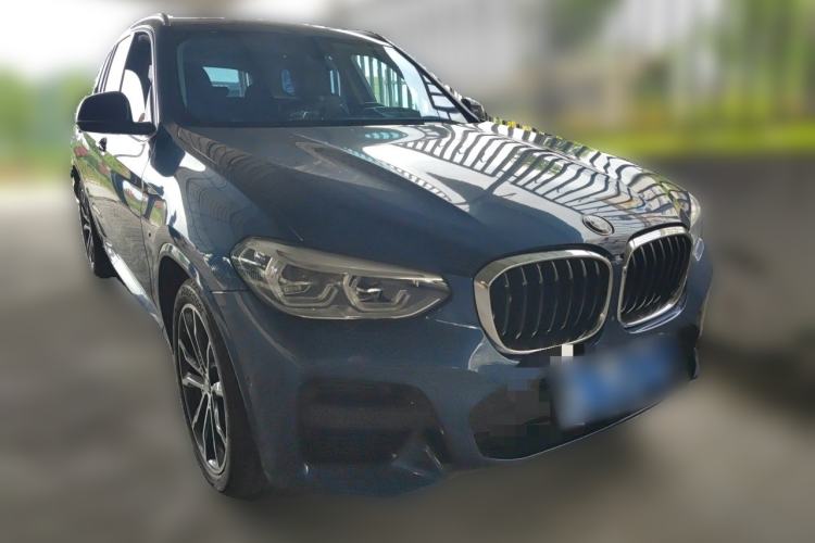 Used BMW X3 2021 xDrive30i Luxury Model with M Sport Package Front Right 45 Deg