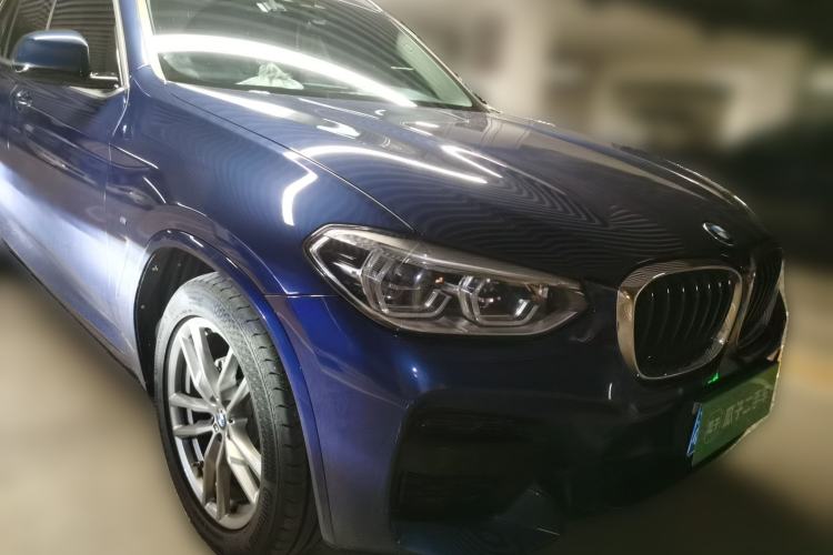 Used BMW X3 2021 Restyled xDrive25i M Sport Package Front Right 45 Deg