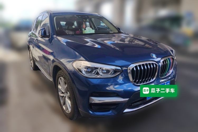 Used BMW X3 2021 xDrive25i Luxury Package Front Right 45 Deg