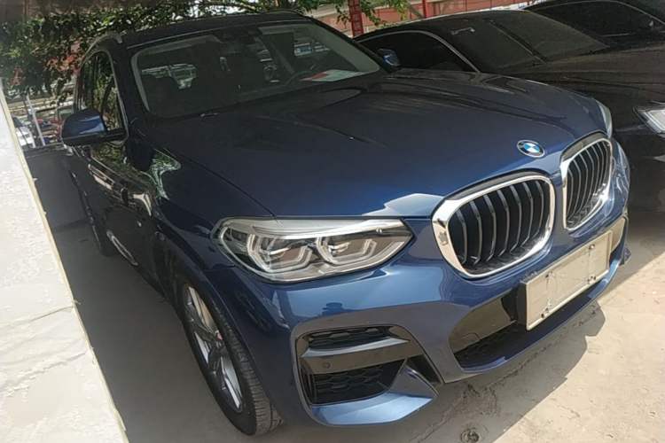 Used BMW X3 2021 xDrive28i M Sport Package Front Right 45 Deg