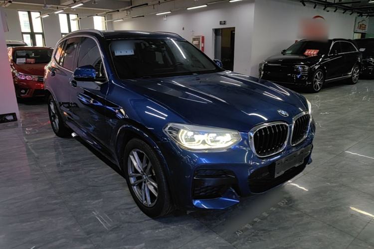 Used BMW X3 2021 xDrive28i M Sport Package Front Right 45 Deg