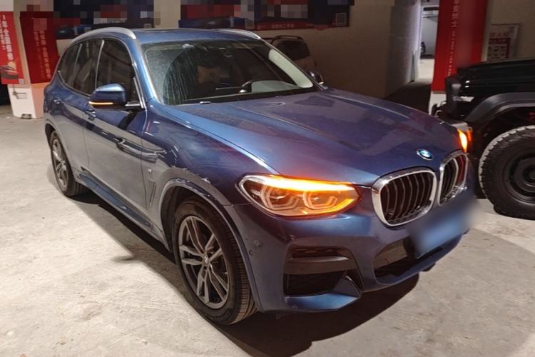 Used BMW X3 2021 xDrive28i M Sport Package Front Right 45 Deg