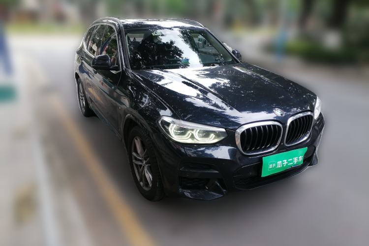 Used BMW X3 2021 xDrive28i M Sport Package Front Right 45 Deg