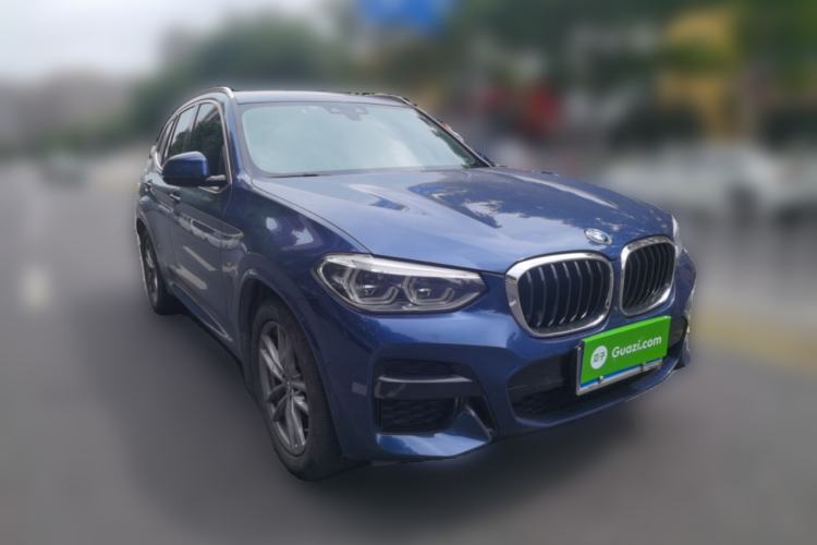 Used BMW X3 2021 xDrive28i M Sport Package Front Right 45 Deg