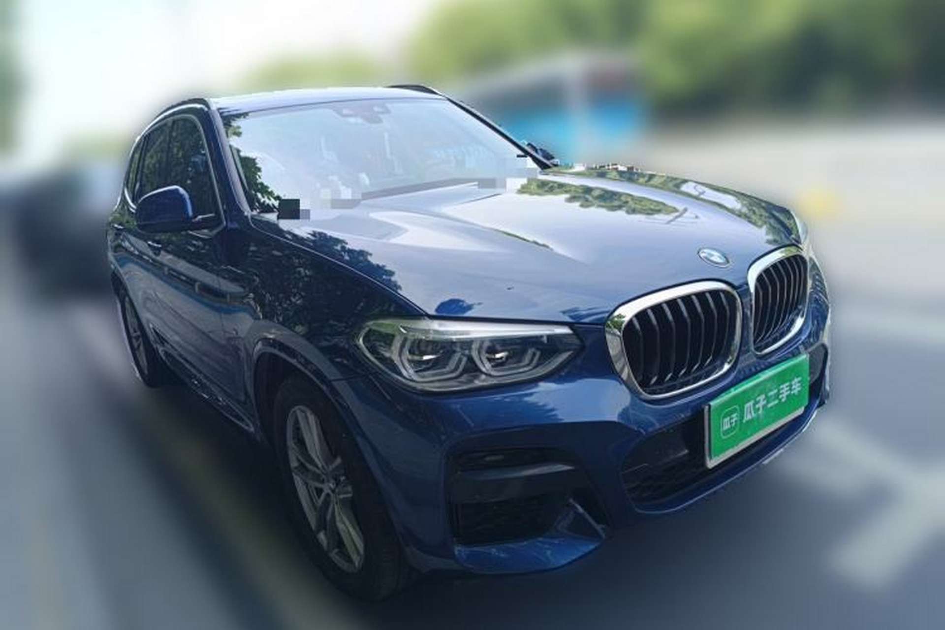 Used BMW X3 2021 xDrive28i M Sport Package Front Right 45 Deg
