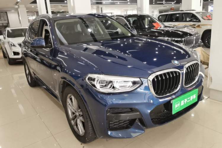 Used BMW X3 2021 xDrive28i M Sport Package Front Right 45 Deg