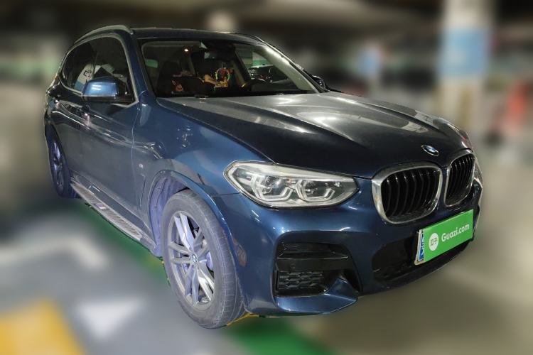 Used BMW X3 2021 xDrive28i M Sport Package Front Right 45 Deg