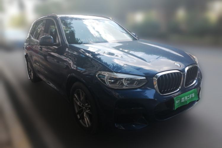 Used BMW X3 2021 xDrive28i M Sport Package Front Right 45 Deg
