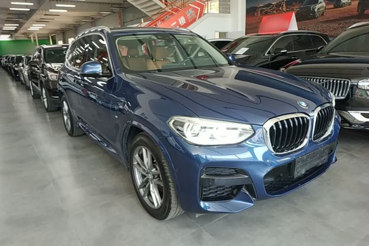 Used BMW X3 2021 xDrive28i M Sport Package Front Right 45 Deg