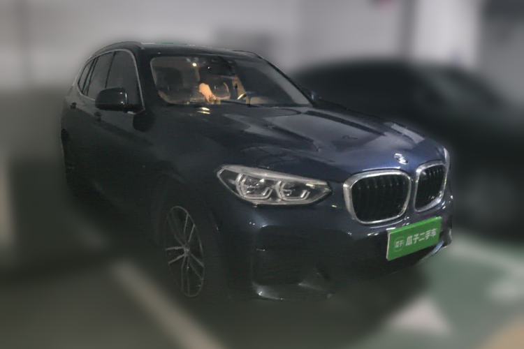 Used BMW X3 2021 xDrive28i M Sport Package Front Right 45 Deg
