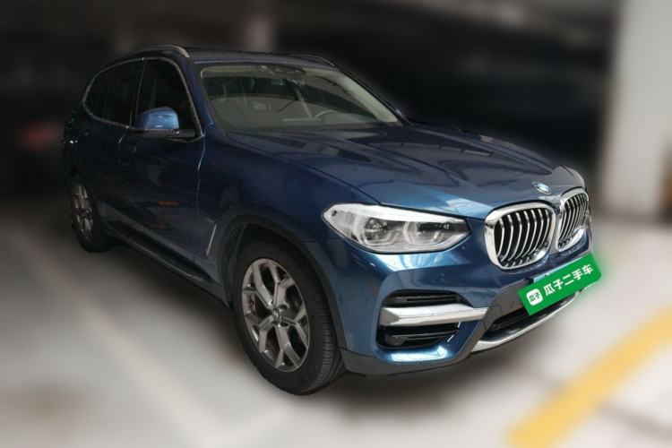 Used BMW X3 2021 xDrive28i Luxury Package Front Right 45 Deg