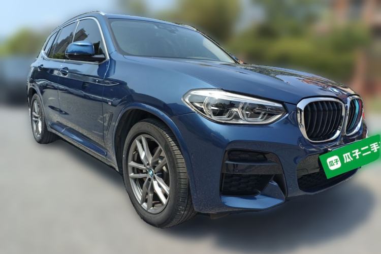 Used BMW X3 2021 xDrive28i M Sport Package Front Right 45 Deg