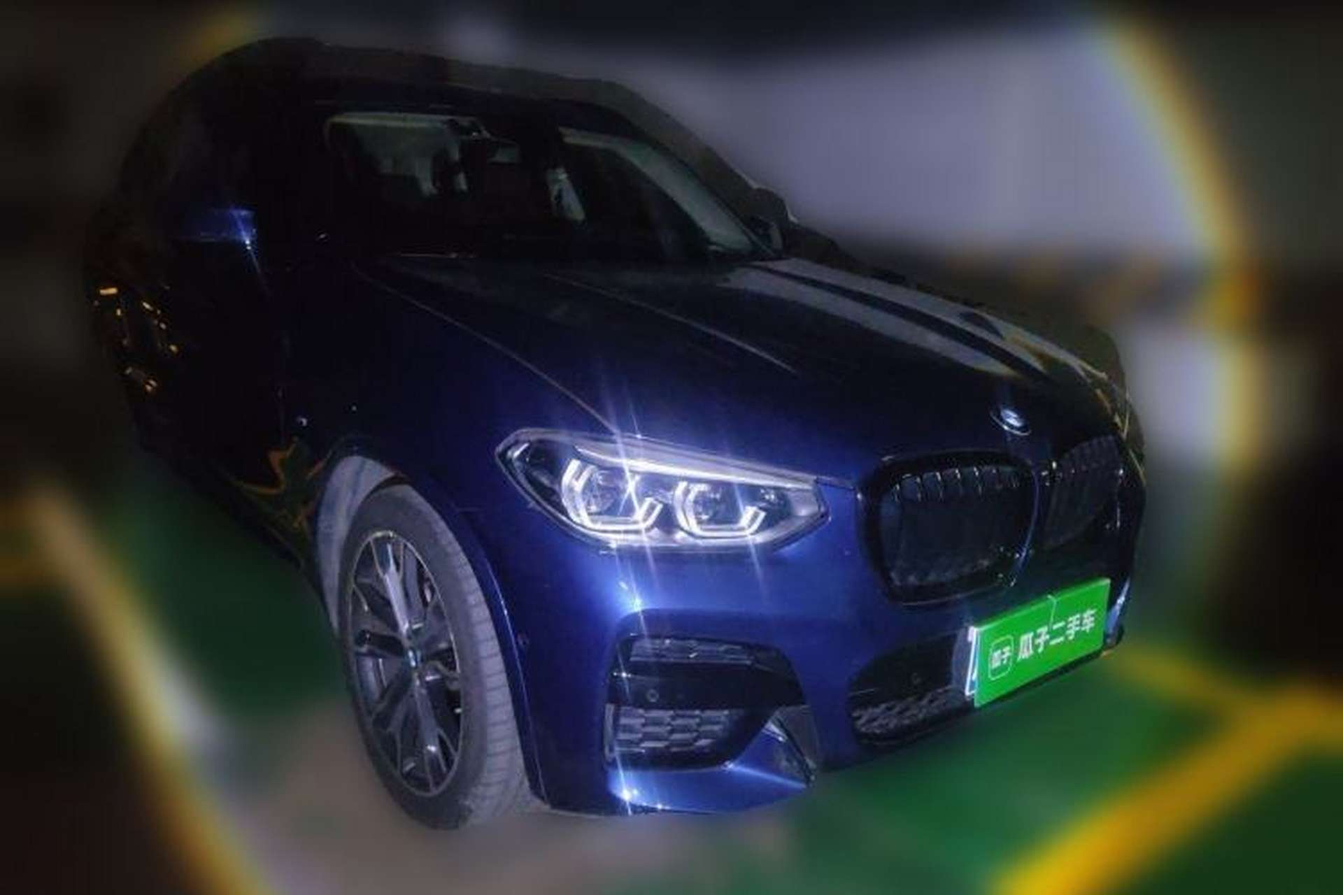 Used BMW X3 2021 xDrive30i Luxury Model with M Sport Package Front Right 45 Deg