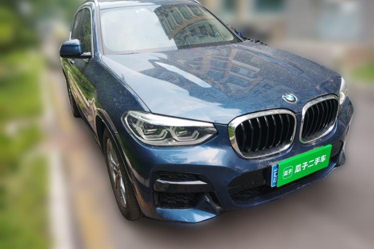 Used BMW X3 2021 xDrive28i M Sport Package Front Right 45 Deg