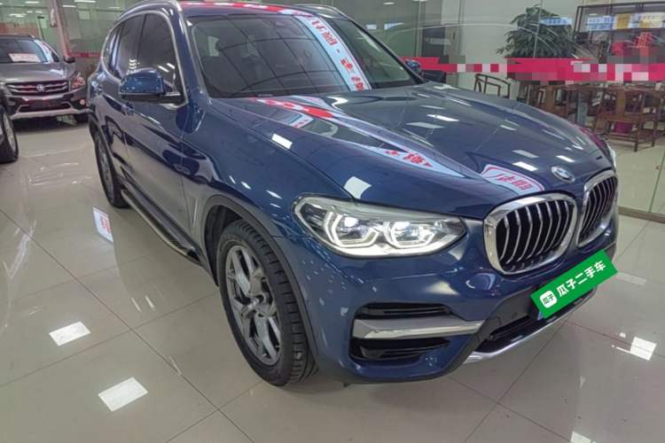 Used BMW X3 2021 xDrive28i Luxury Package Front Right 45 Deg