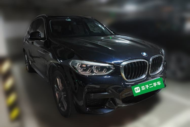 Used BMW X3 2021 xDrive28i M Sport Package Front Right 45 Deg