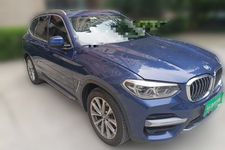 Used BMW X3 2021 xDrive25i Luxury Package Front Right 45 Deg
