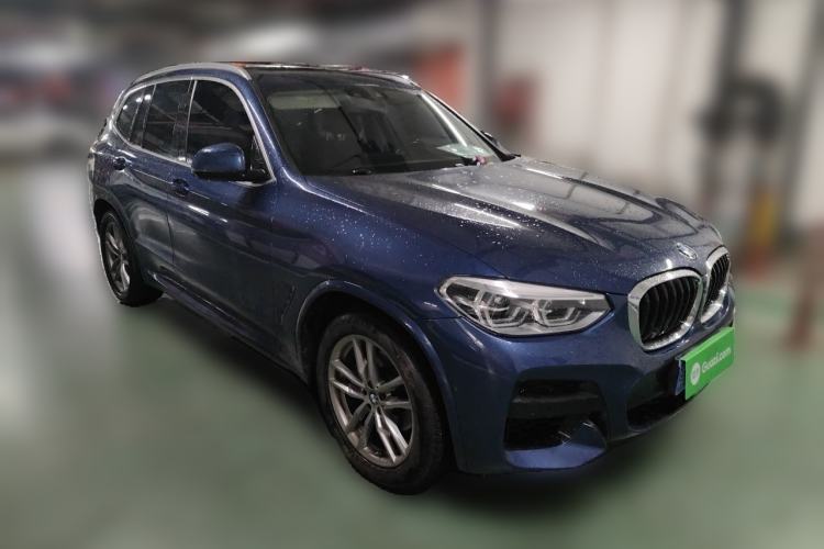 Used BMW X3 2021 xDrive28i M Sport Package Front Right 45 Deg