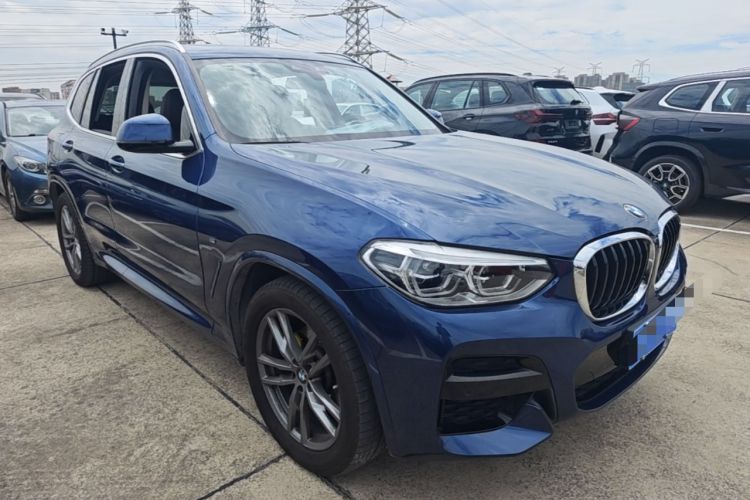 Used BMW X3 2021 xDrive28i M Sport Package Front Right 45 Deg