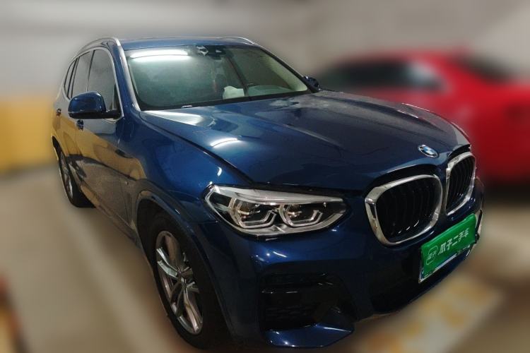 Used BMW X3 2021 xDrive28i M Sport Package Front Right 45 Deg