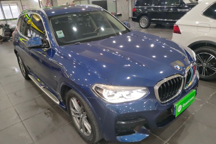 Used BMW X3 2021 xDrive28i M Sport Package Front Right 45 Deg