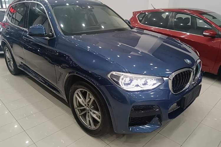 Used BMW X3 2021 Facelift xDrive28i M Sport Package Front Right 45 Deg