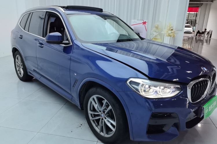 Used BMW X3 2021 Restyled xDrive30i Leading Edition M Sport Package Front Right 45 Deg