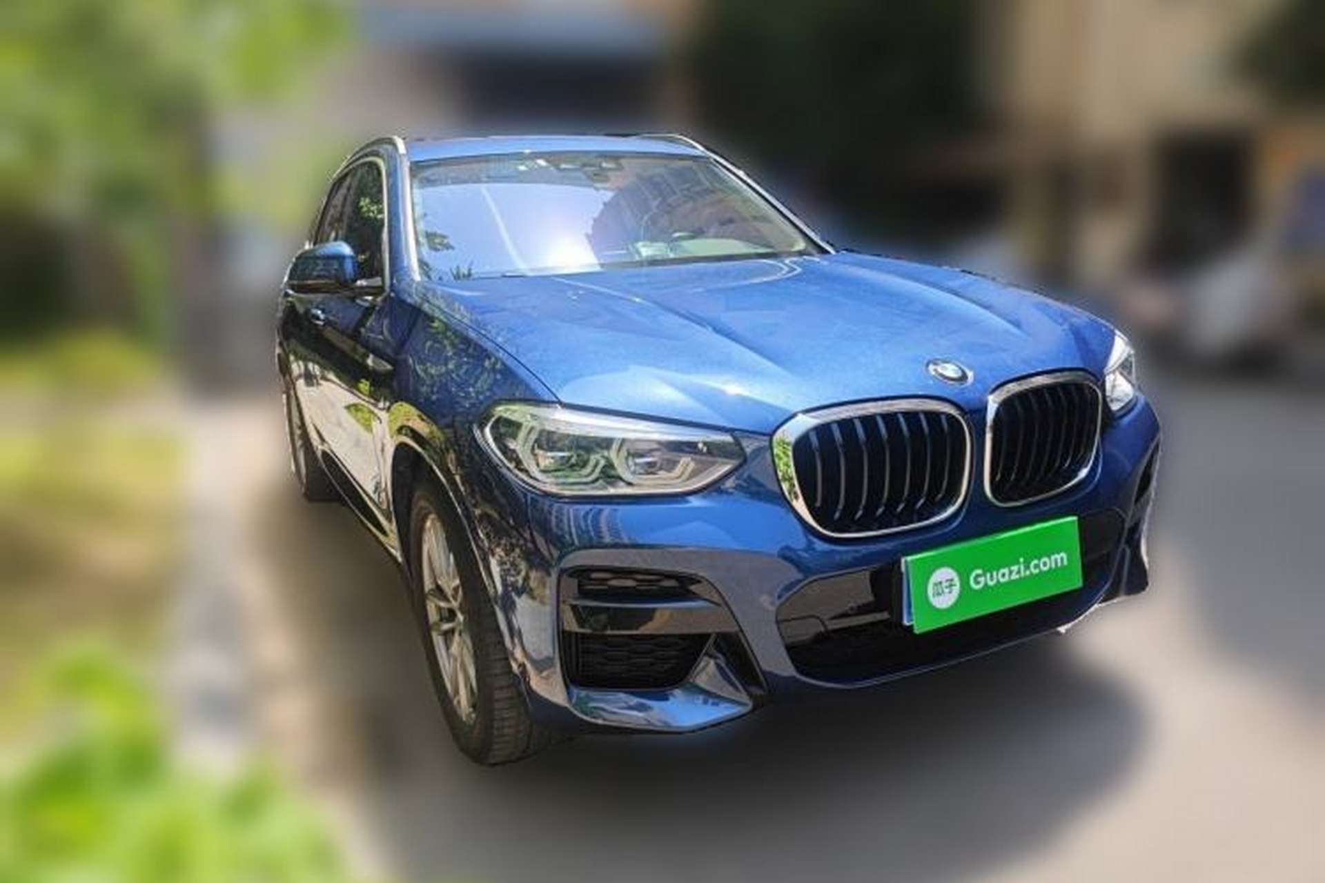 Used BMW X3 2021 xDrive25i M Sport Package Front Right 45 Deg