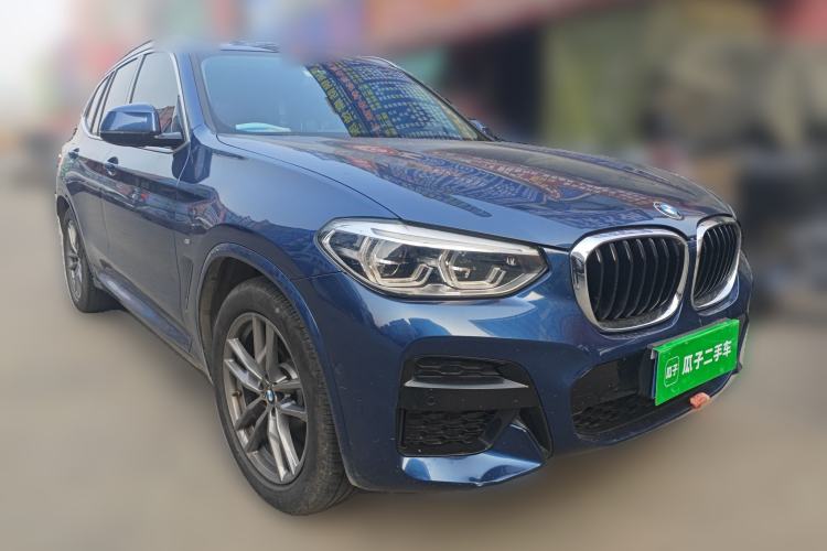 Used BMW X3 2021 xDrive28i M Sport Package Front Right 45 Deg